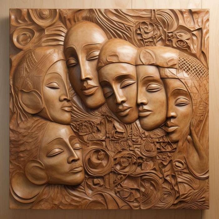 نموذج ثلاثي الأبعاد لآلة CNC 3D Art 